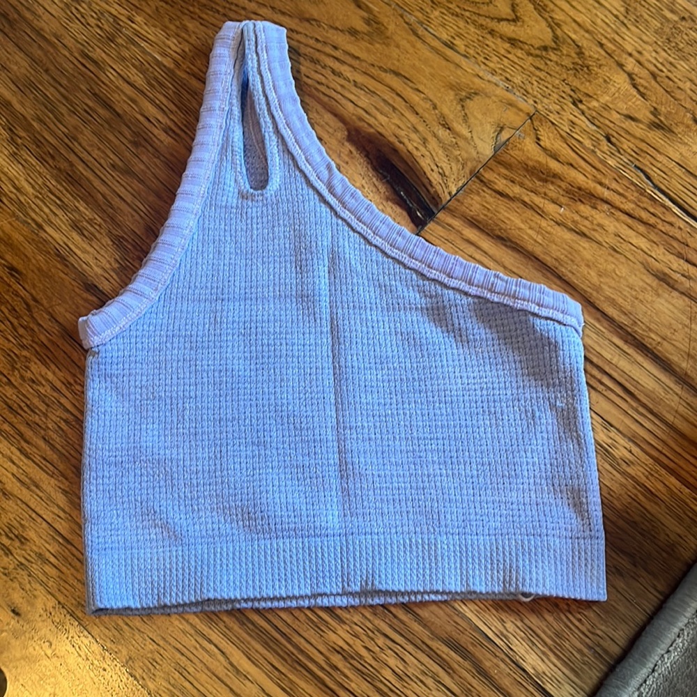 Urban Outfits 1 Shoulder Purple Crop Top XS/S